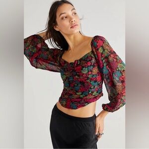 Free People Ooh La La Blouse Size S